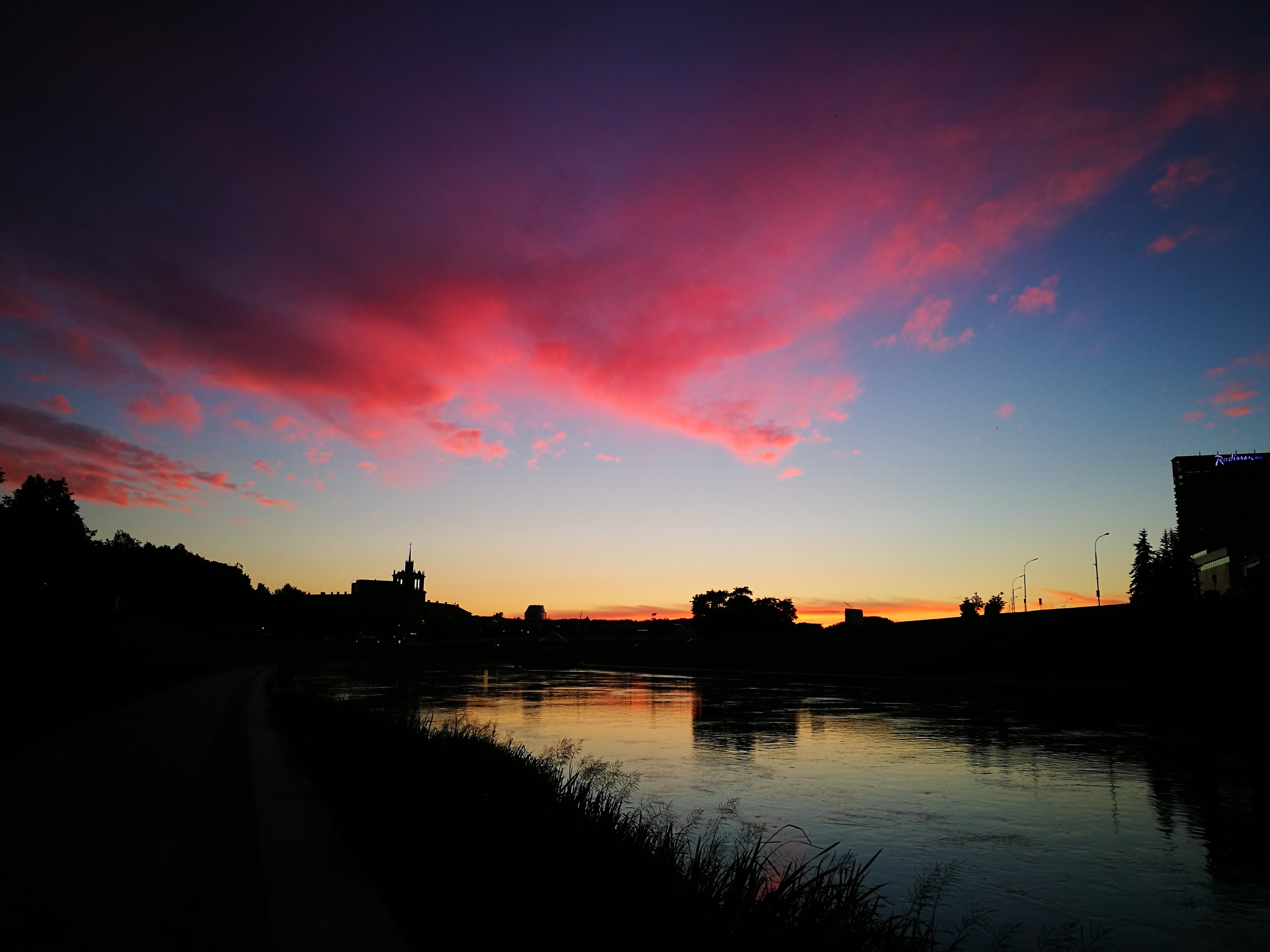 Shortest night of the year midsummer Vilnius Jonines 