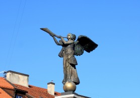 The independence day of the Republic of Užupis
