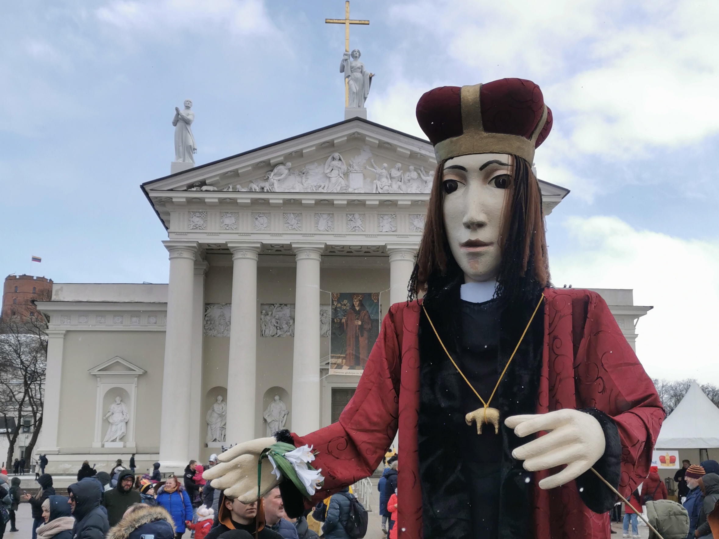 cathedral square vilnius kaziukas fair