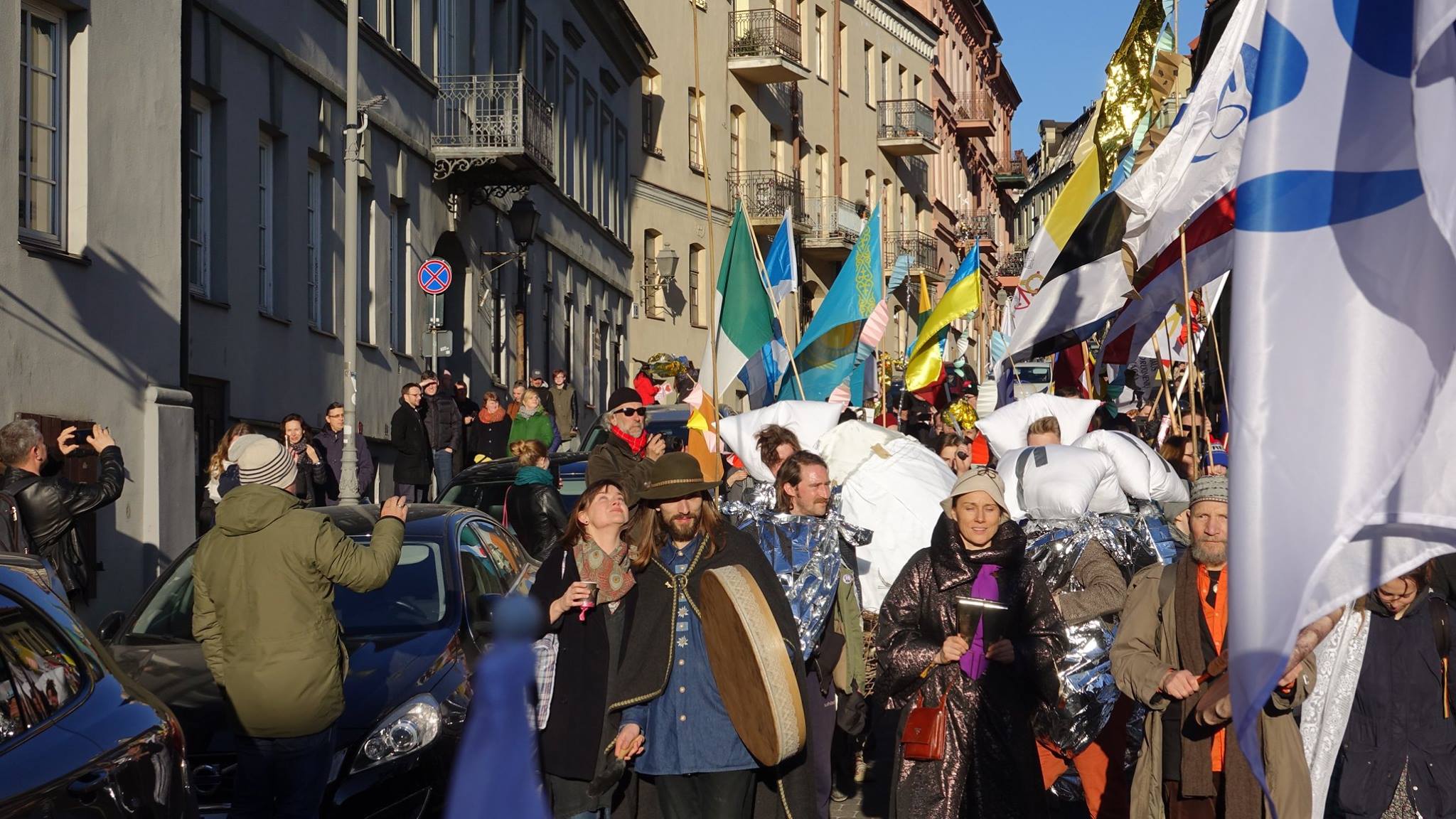 Uzupis republic independence day vilnius