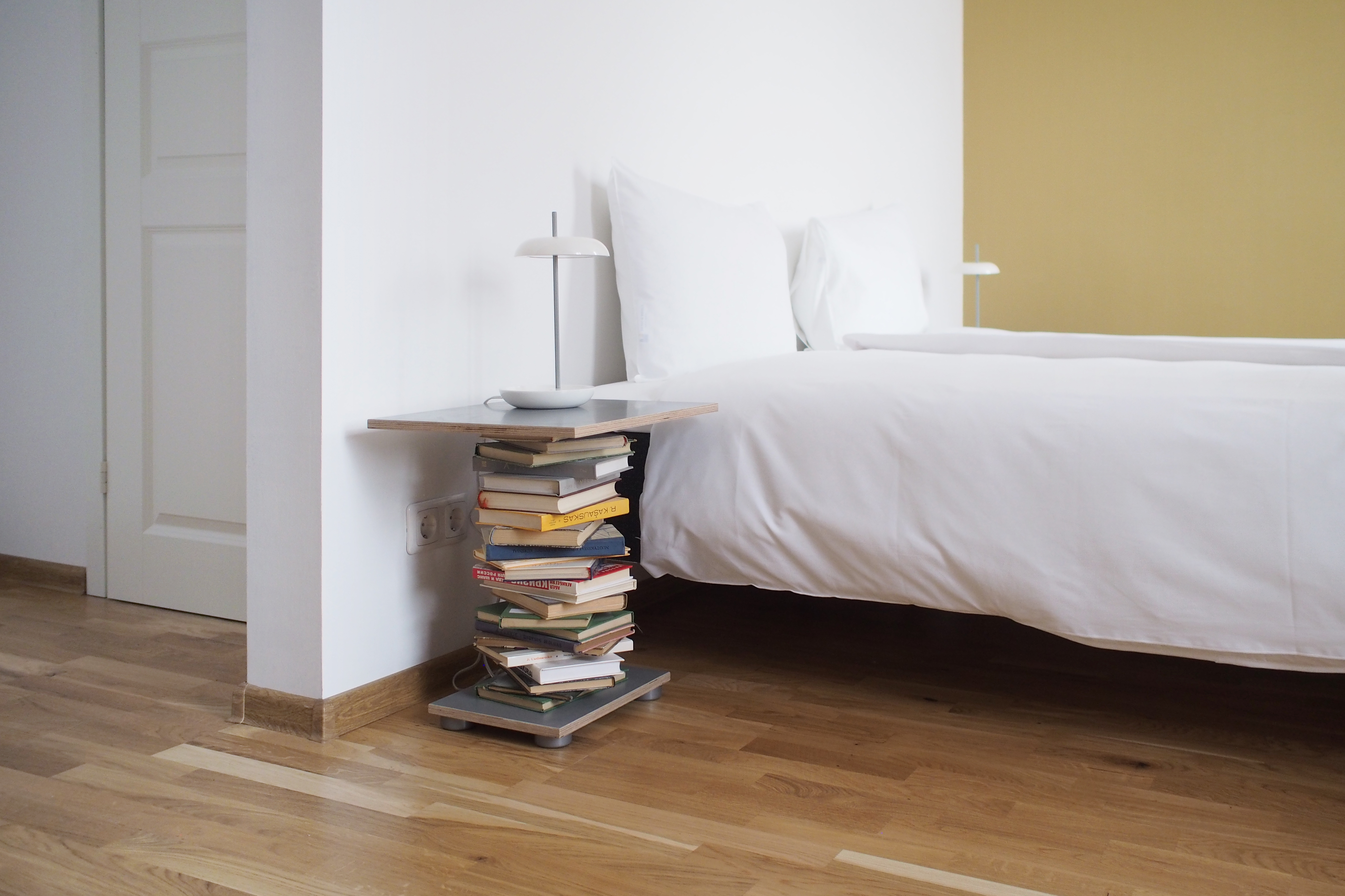 Bookinn B&B cozy hotel in Vilnius Old Town books