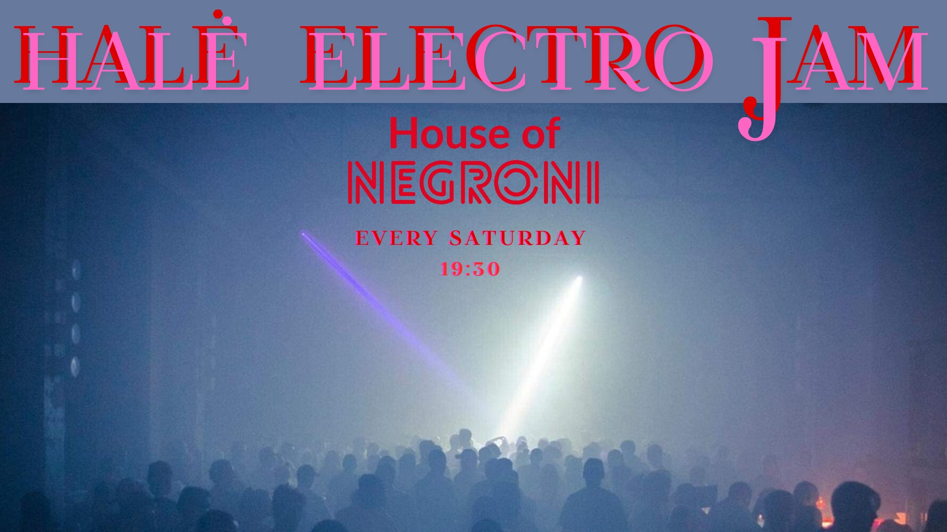 poster electro jam sessions vilnius