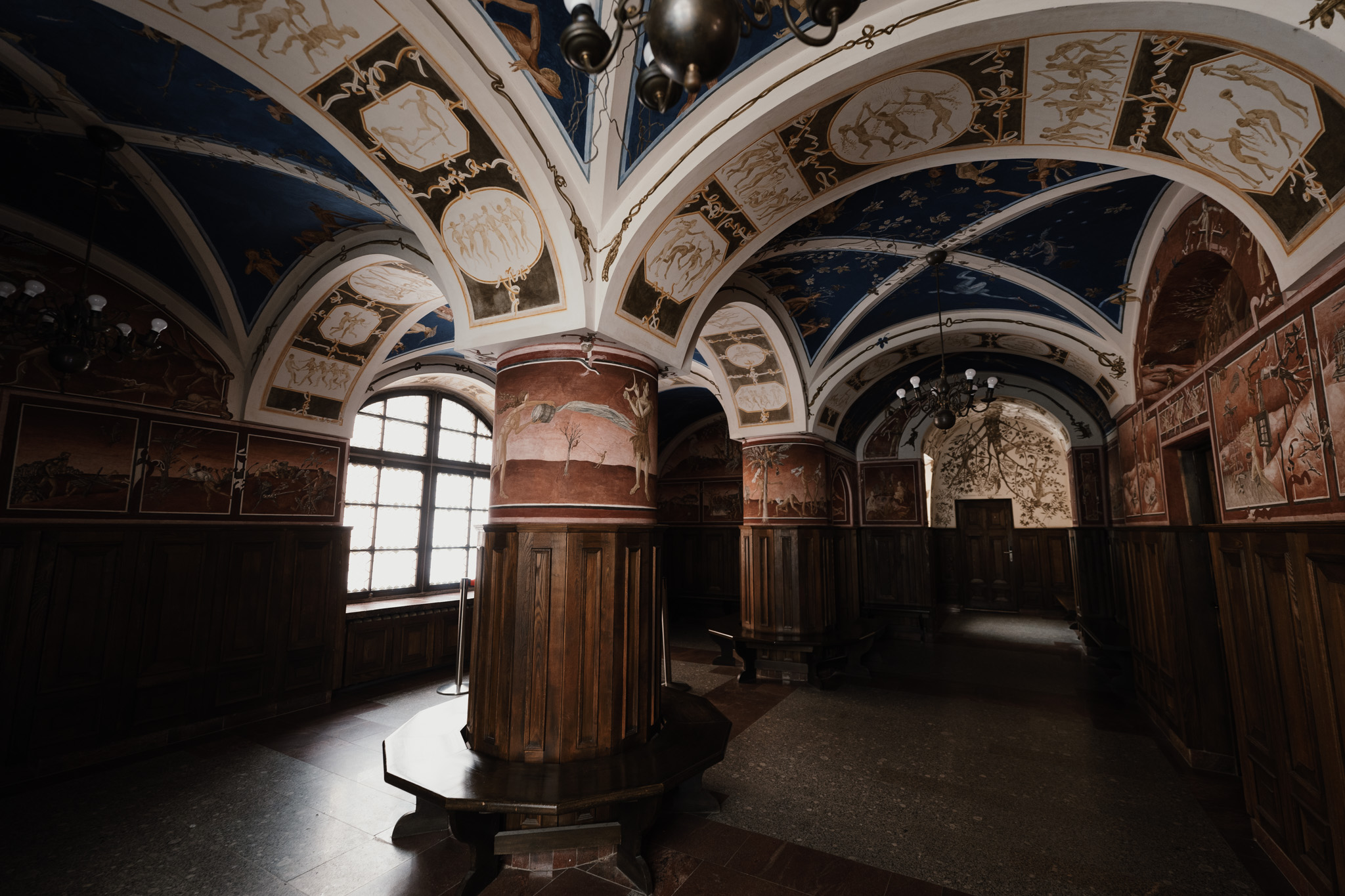 the seasons frescoes vilnius university 