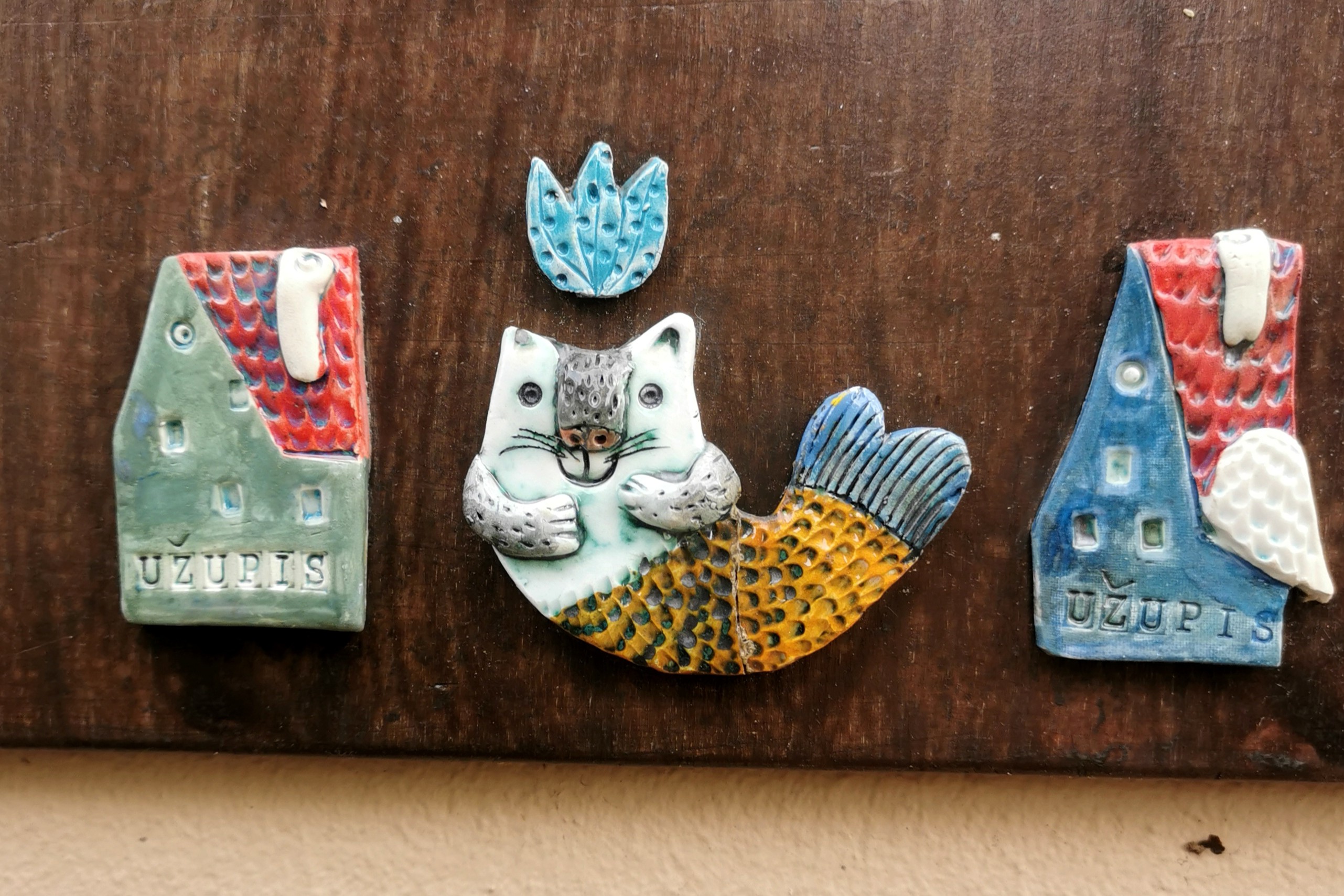 uzupis republic cat-mermaid 