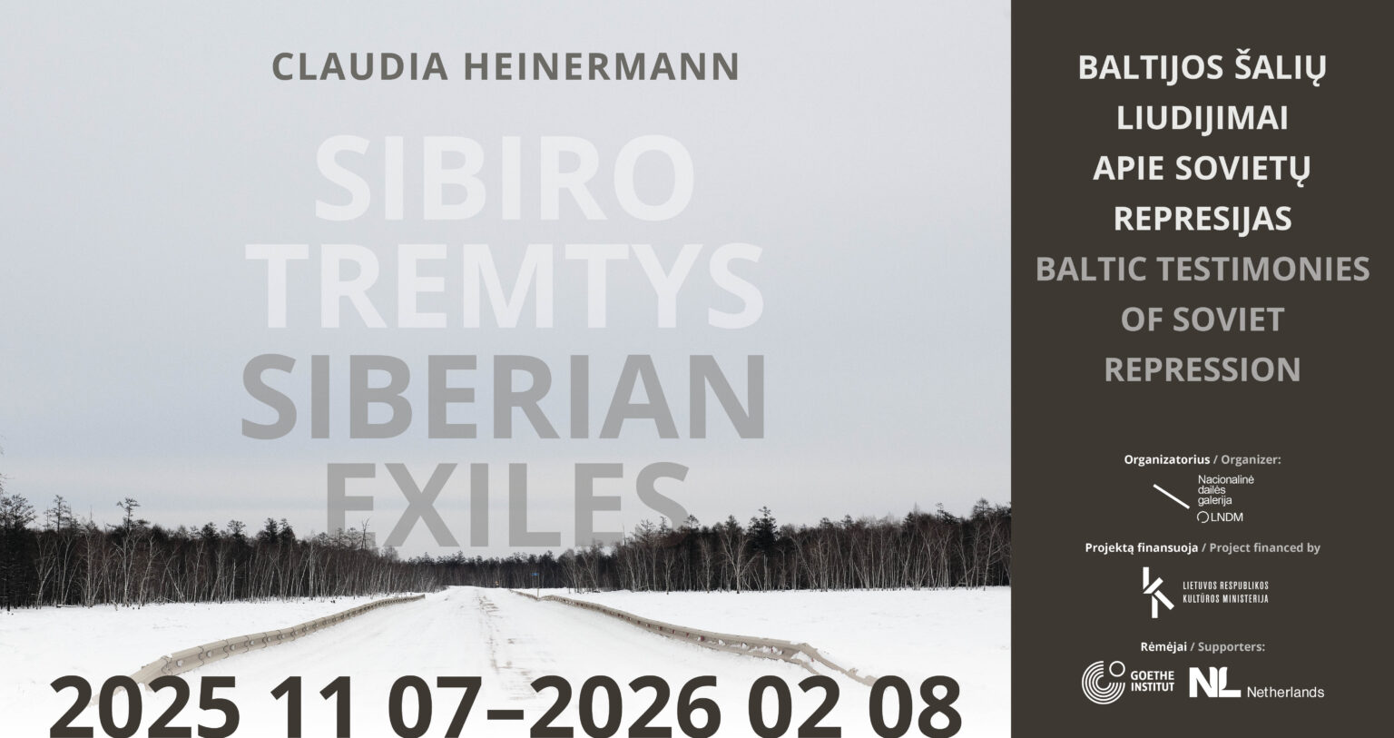 poster national art gallery Vilnius Lithuania 