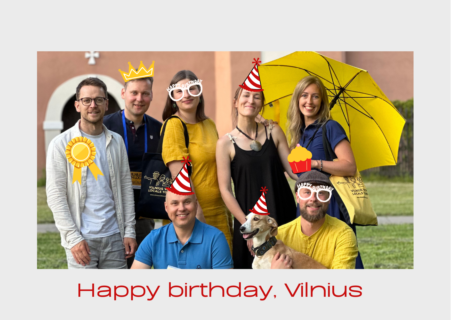 vilnius guides celebrating vilnius birthday