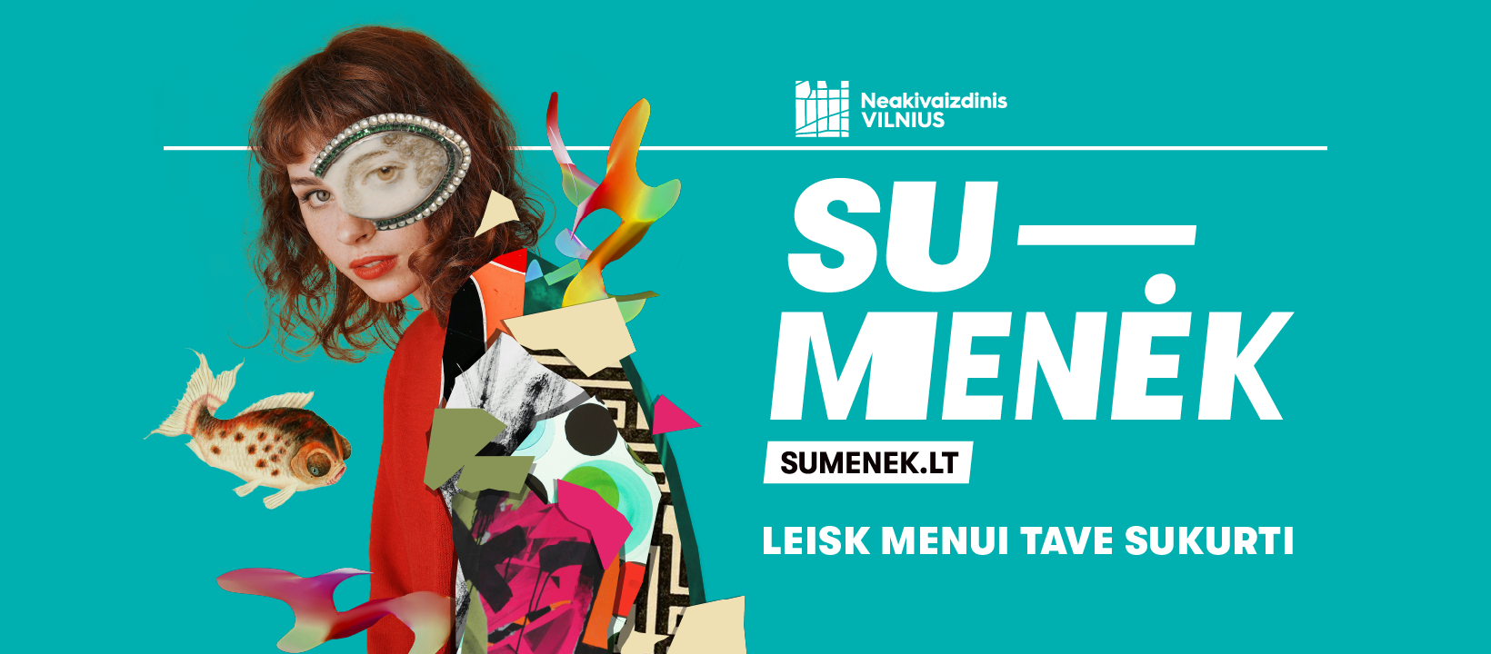 poster for art gallery festival in vilnius February 2026