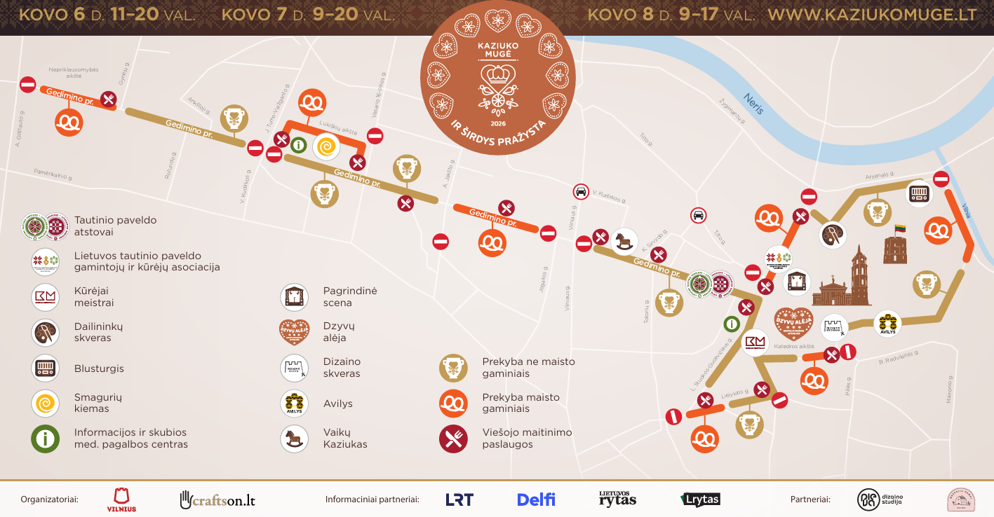 kaziukas fair where in vilnius 2026