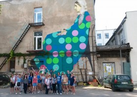 Vilnius street art in Open Gallery